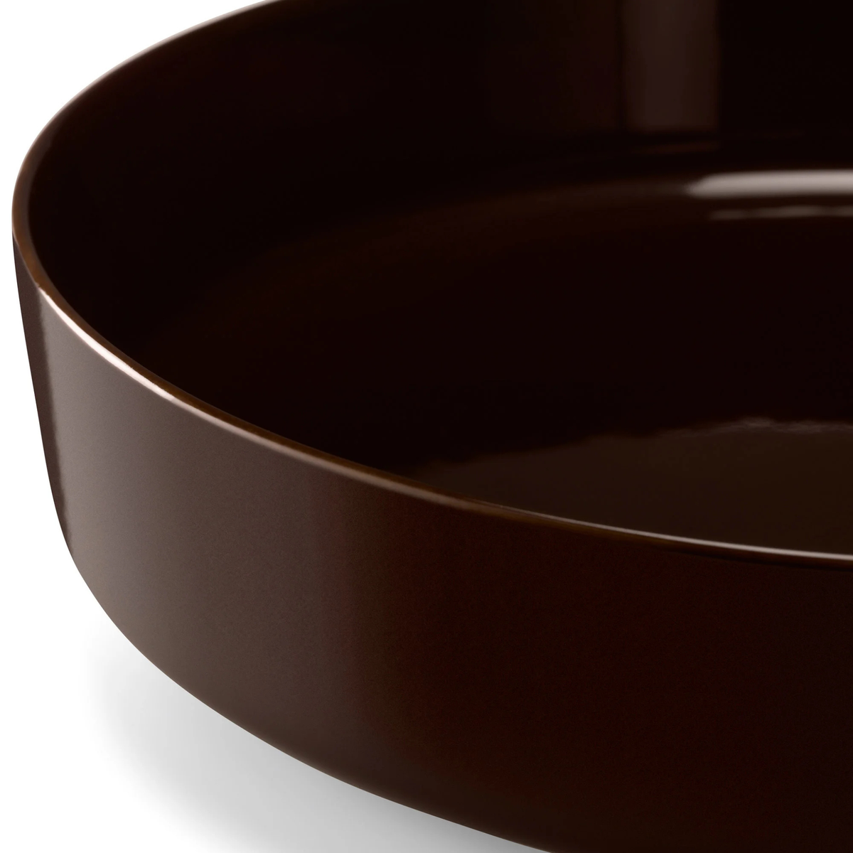 Bol de service en porcelaine Collective mocha 30 cm – LSA International