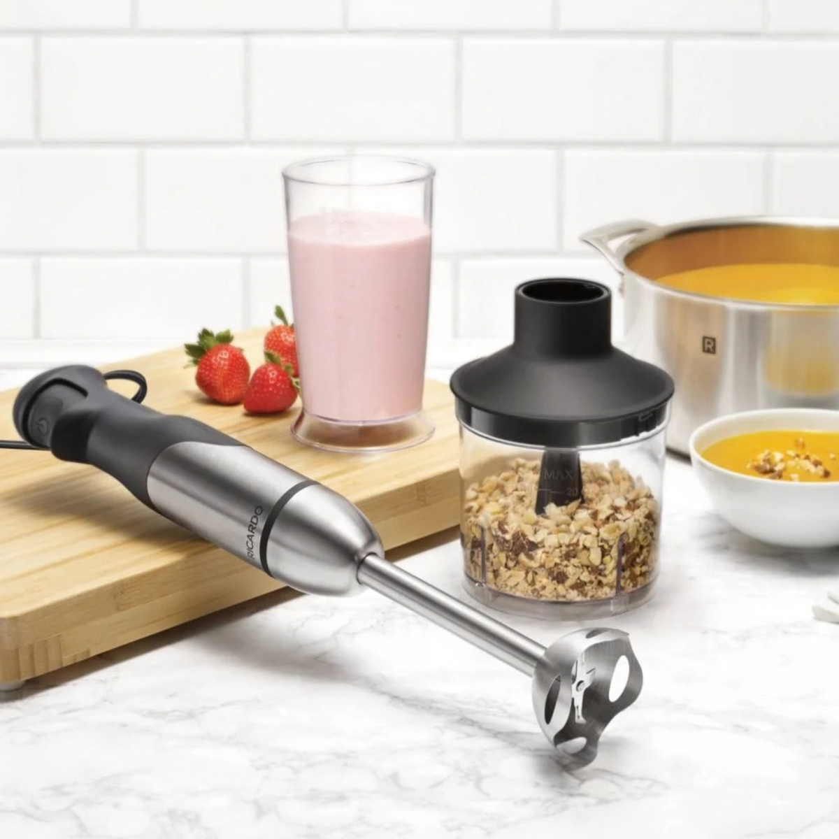 Hand blender with chopper – Ricardo