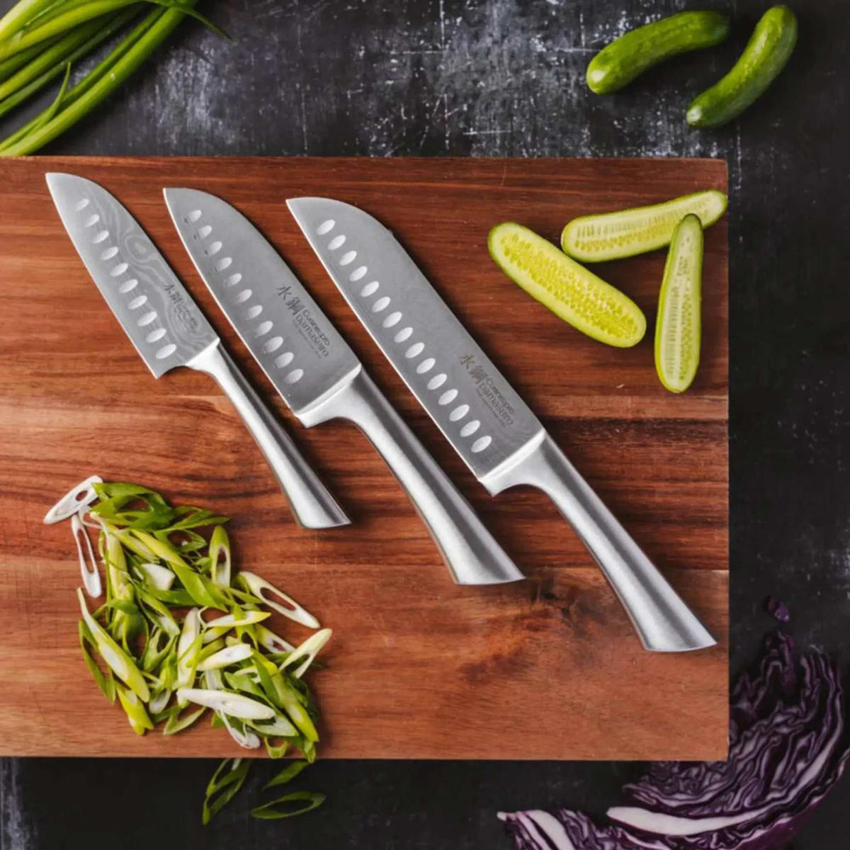 Couteau Santoku Try Me Damashiro® 12,5 cm - Cuisine::pro® Cuisine::pro®