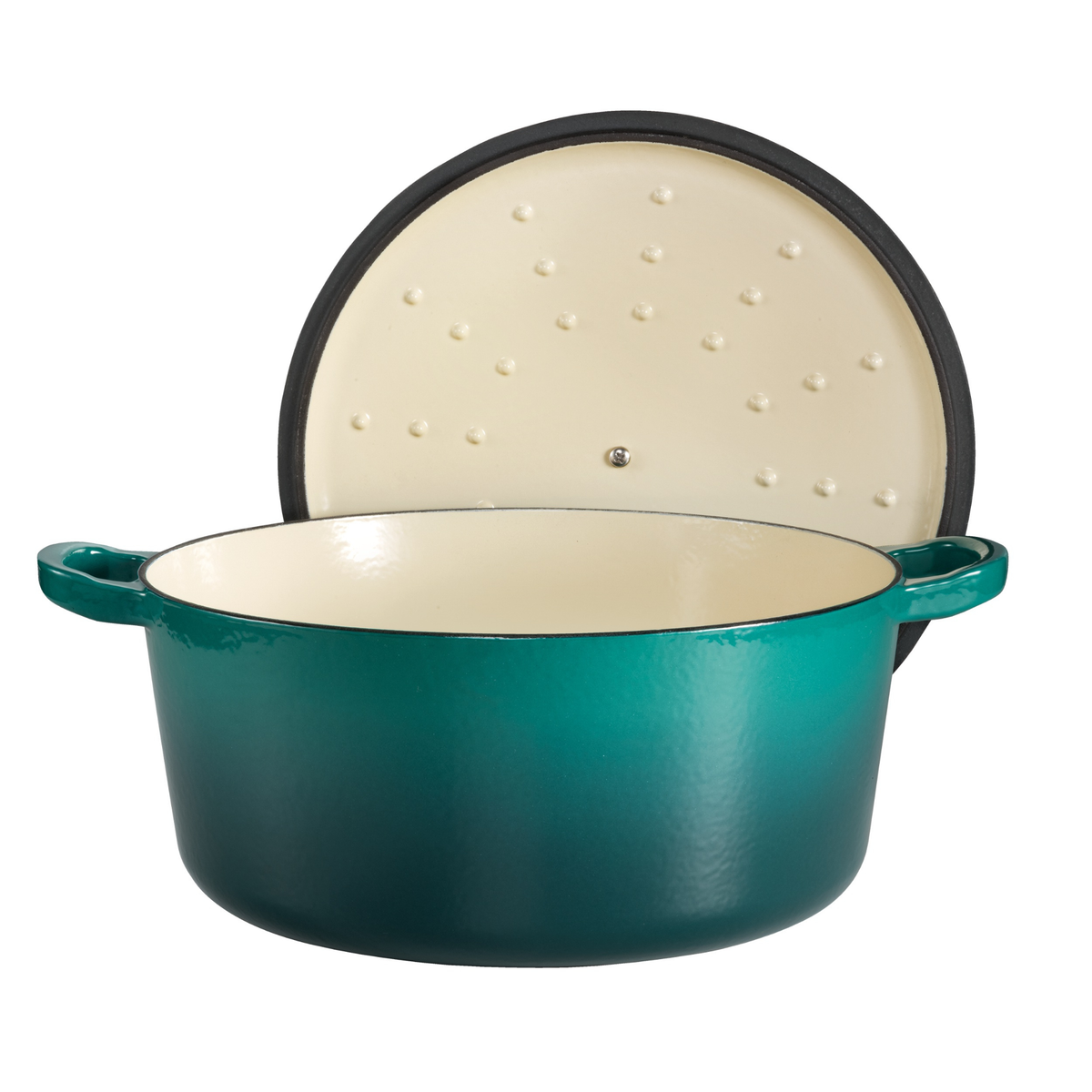 Cocotte ronde en fonte sarcelle LE CONNOISSEUR™ 6,3 L - Cuisine::pro® Cuisine::pro®