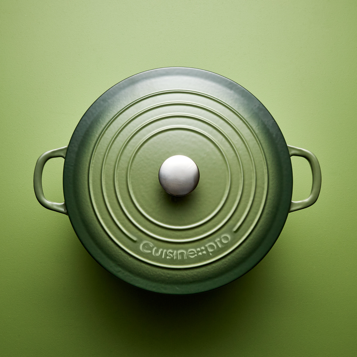 Cocotte ronde en fonte sauge LE CONNOISSEUR™ 6,3 L - Cuisine::pro® Cuisine::pro®