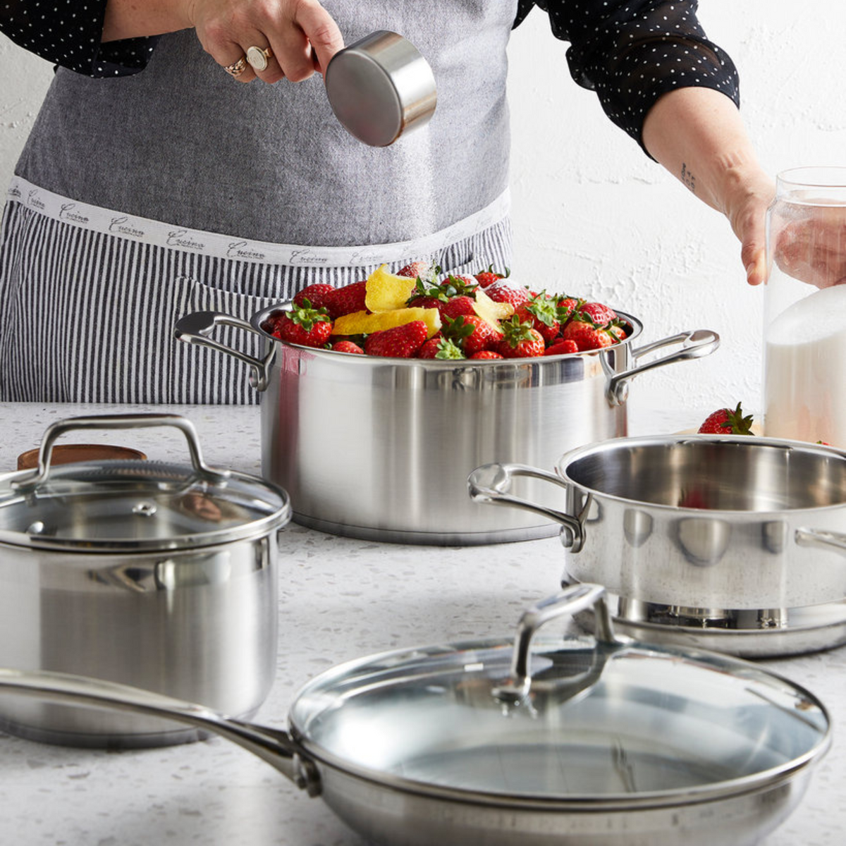 Batterie de cuisine 10 pièces iconiX - Cuisine::pro® Cuisine::pro®