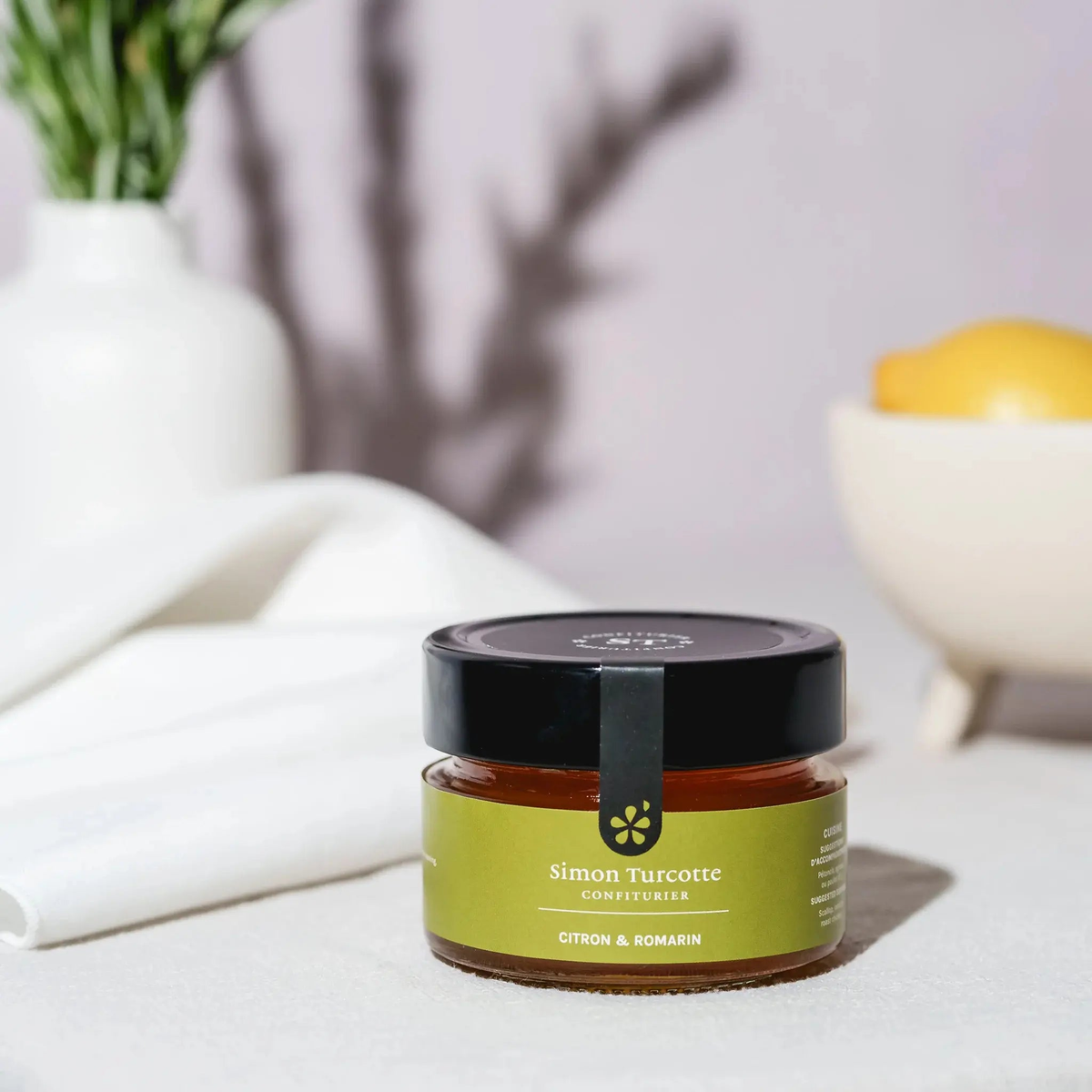 Trio de gelées et compote artisanale Québec 125 ml Simon Turcotte Confiturier