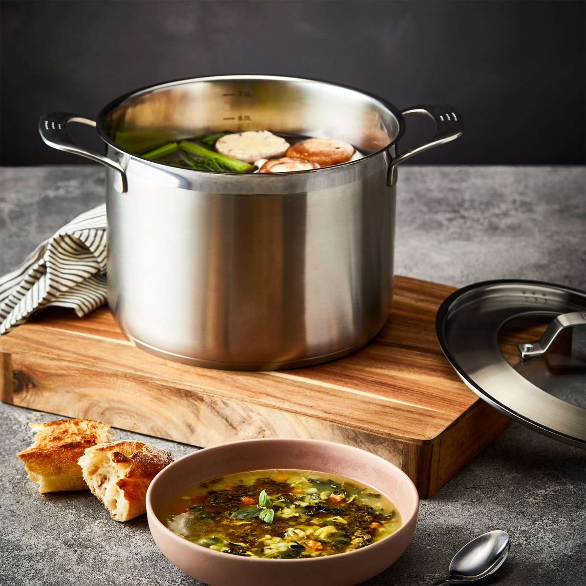 Faitout avec couvercle iD3® SS 7,2 L – Cuisine::pro® Cuisine::pro®