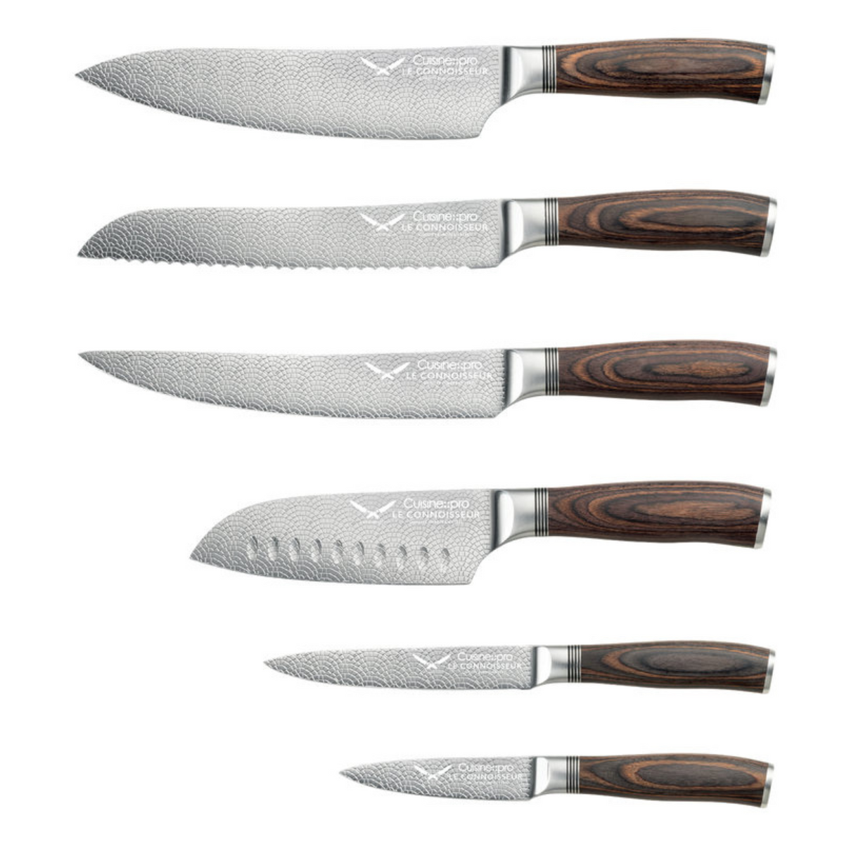 Bloc de couteaux Epicure LE CONNOISSEUR™ 7 pièces – Cuisine::pro® Cuisine::pro®