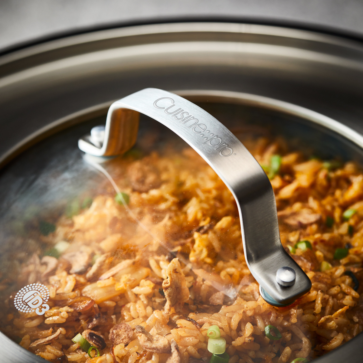 Wok avec couvercle iD3® SS 5 L – Cuisine::pro® Cuisine::pro®