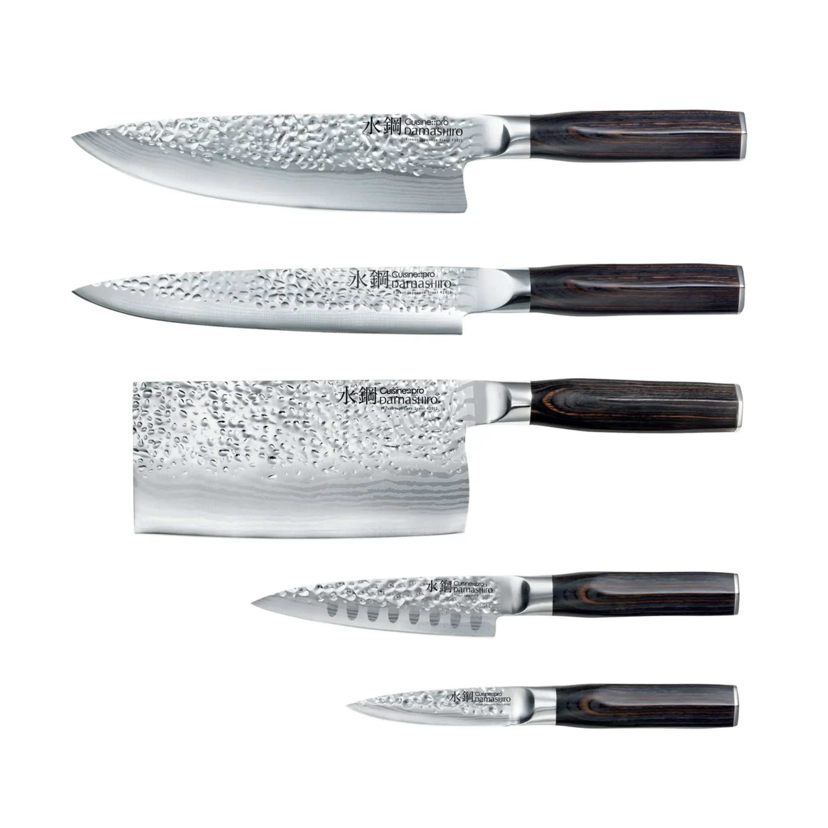 Bloc de couteaux Hikari Damashiro EMPEROR® 7 pièces - Cuisine::pro® Cuisine::pro®