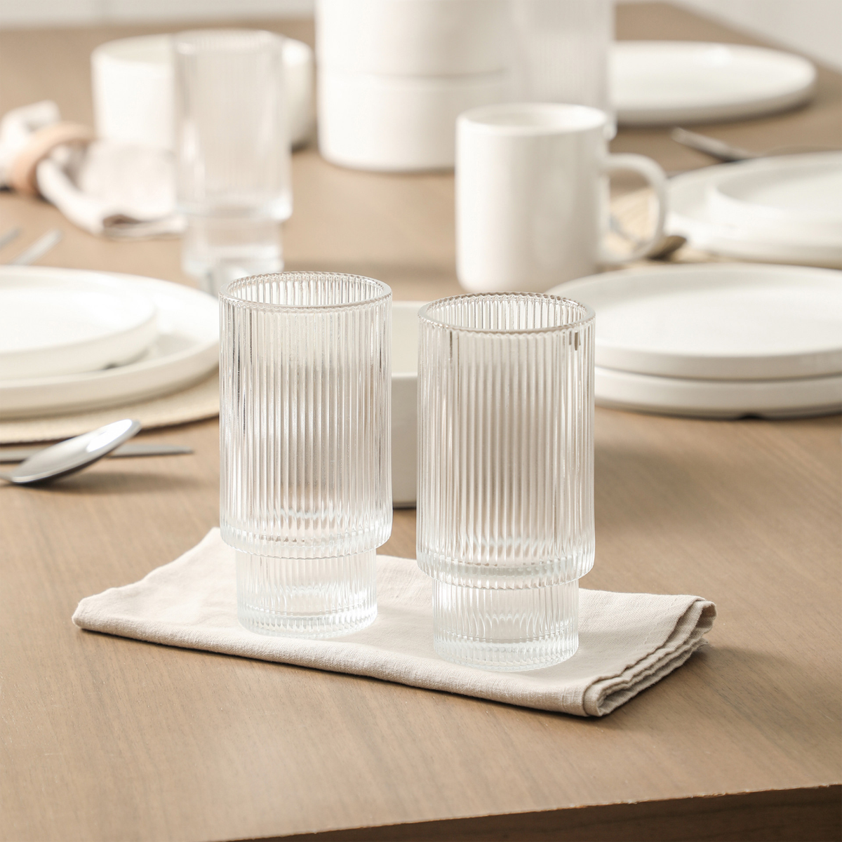 Ensemble de vaisselle en porcelaine 40 pièces - Stone Lain Stone Lain