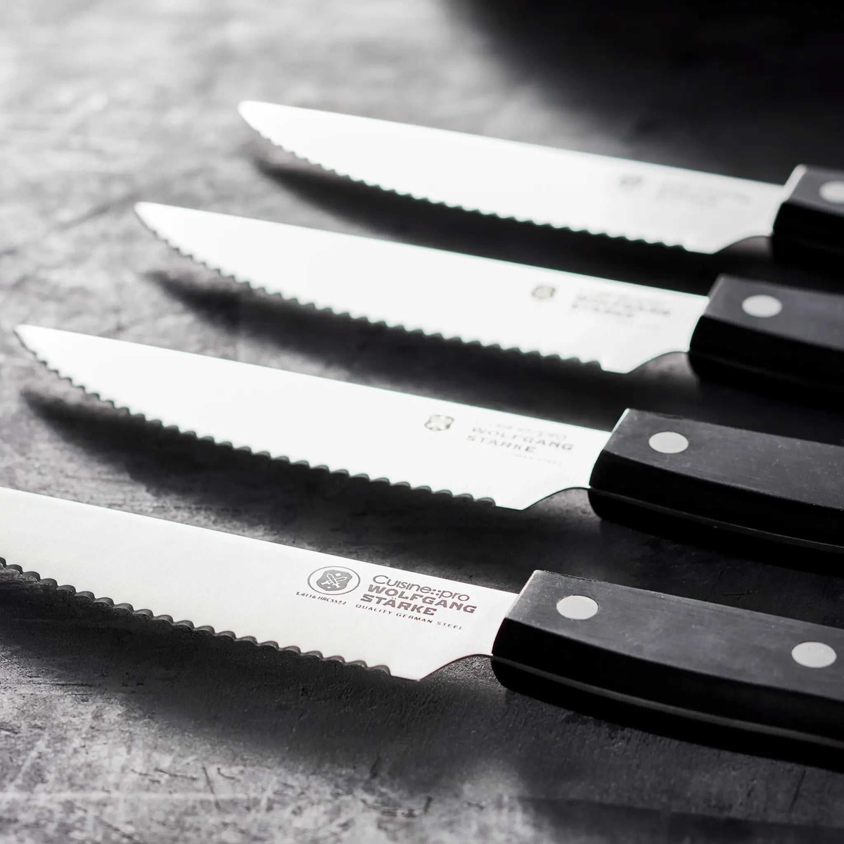 Ensemble de 4 couteaux à steak WOLFGANG STARKE - Cuisine::pro® Cuisine::pro®