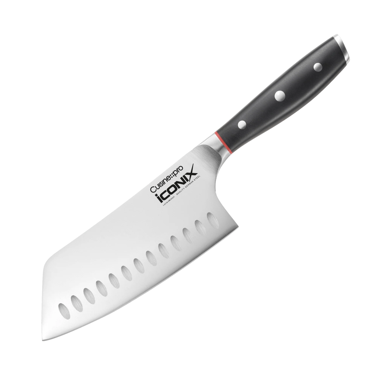 couteau couperet iconiX™ 16,5 cm acier inoxydable vue complète