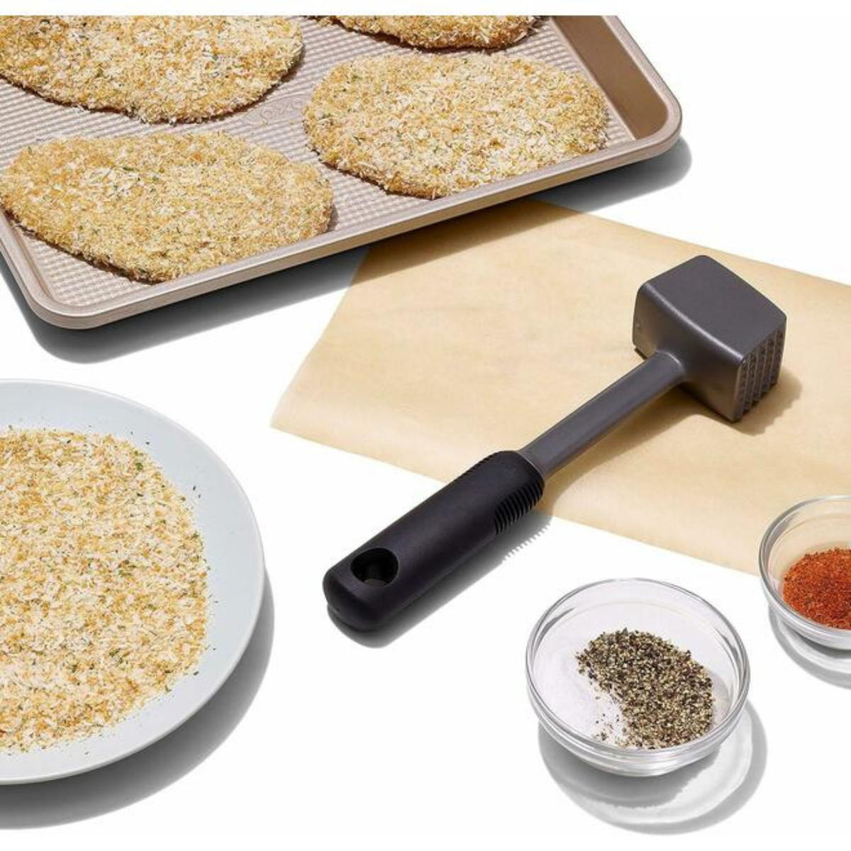 Attendrisseur à viande double face 24 cm – OXO