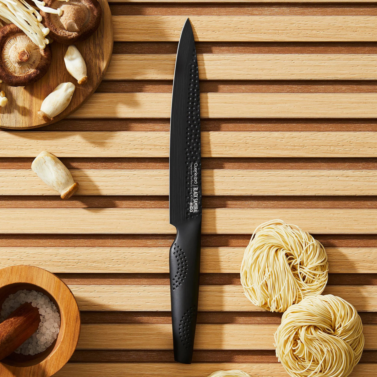 Couteau à découper iD3 BLACK SAMURAI™ 20 cm – Cuisine::pro®