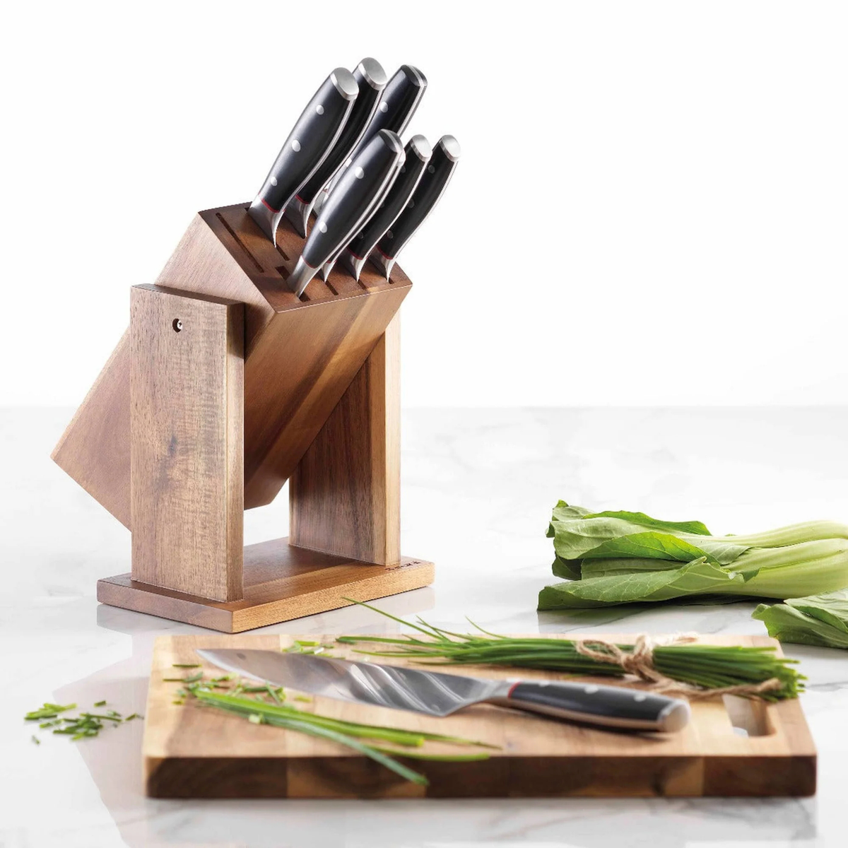 bloc de couteaux cuisine en bois d’acacia iconiX™