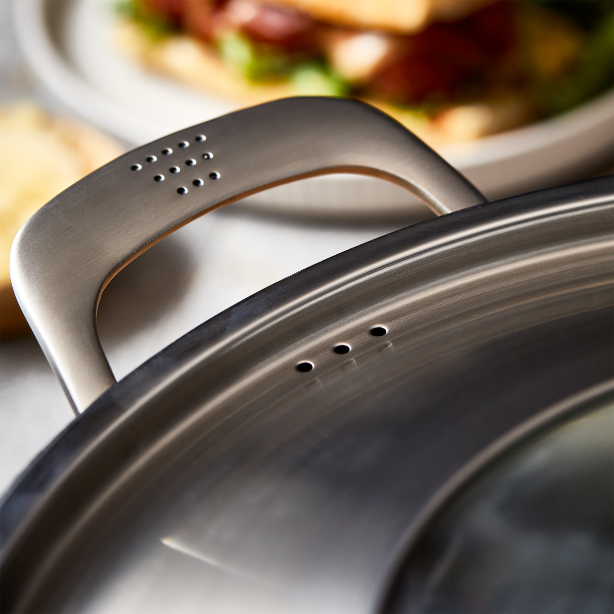Poêle de chef avec couvercle iD3® SS 3,8 L – Cuisine::pro® Cuisine::pro®
