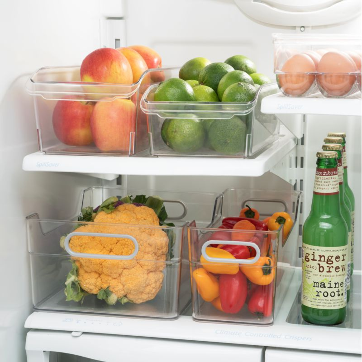 Bac de rangement transparent 30 x 19.6 cm – Oggi