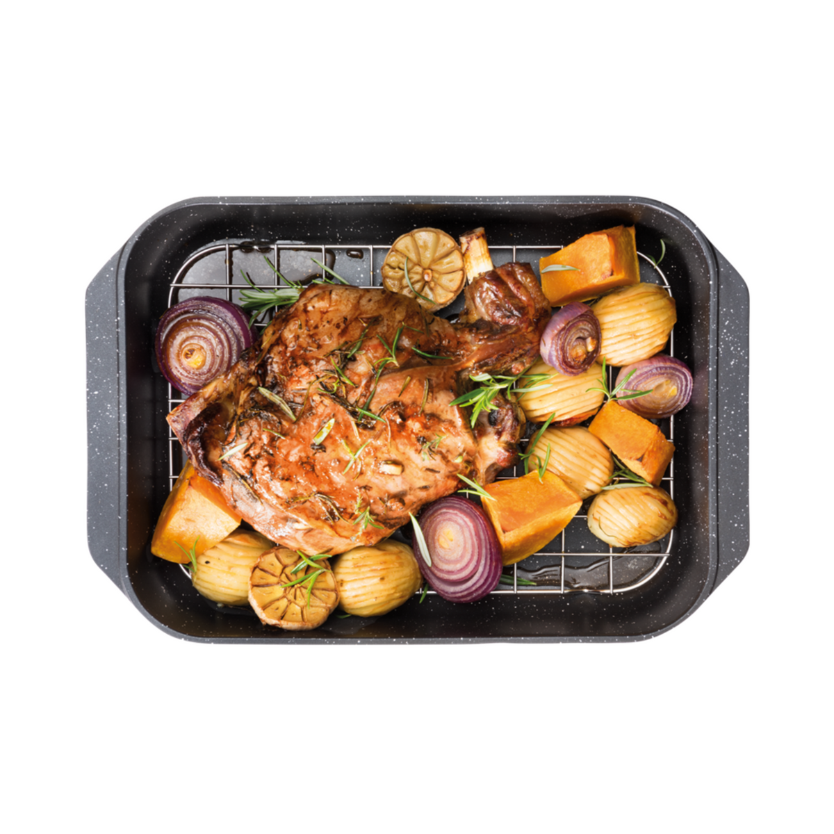 Rôtissoire avec grille 13.5" GRANITE - Cuisine::pro® Cuisine::pro®