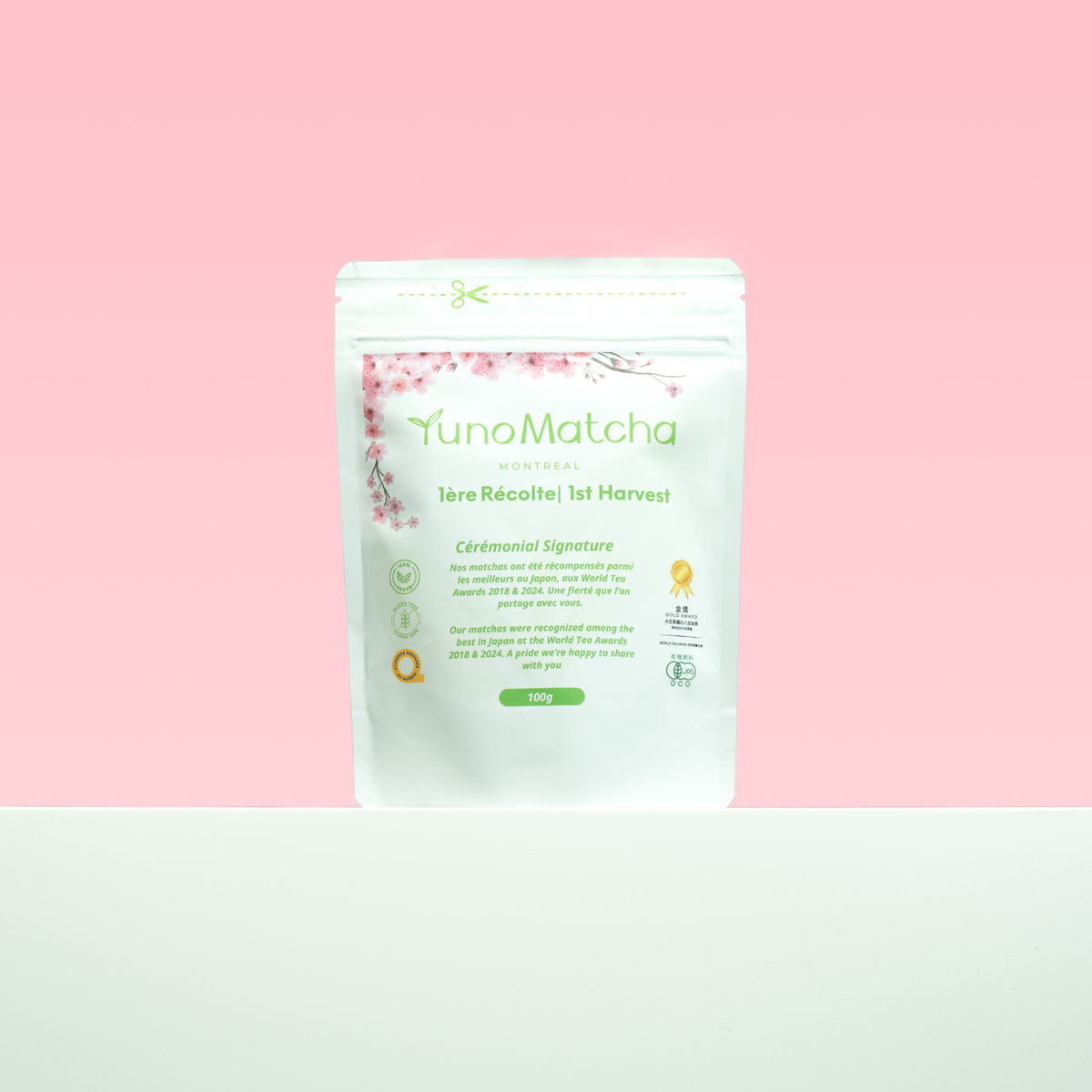 Matcha Cérémonial Signature (1re Récolte) 100 g - Yuno Matcha Yuno Matcha