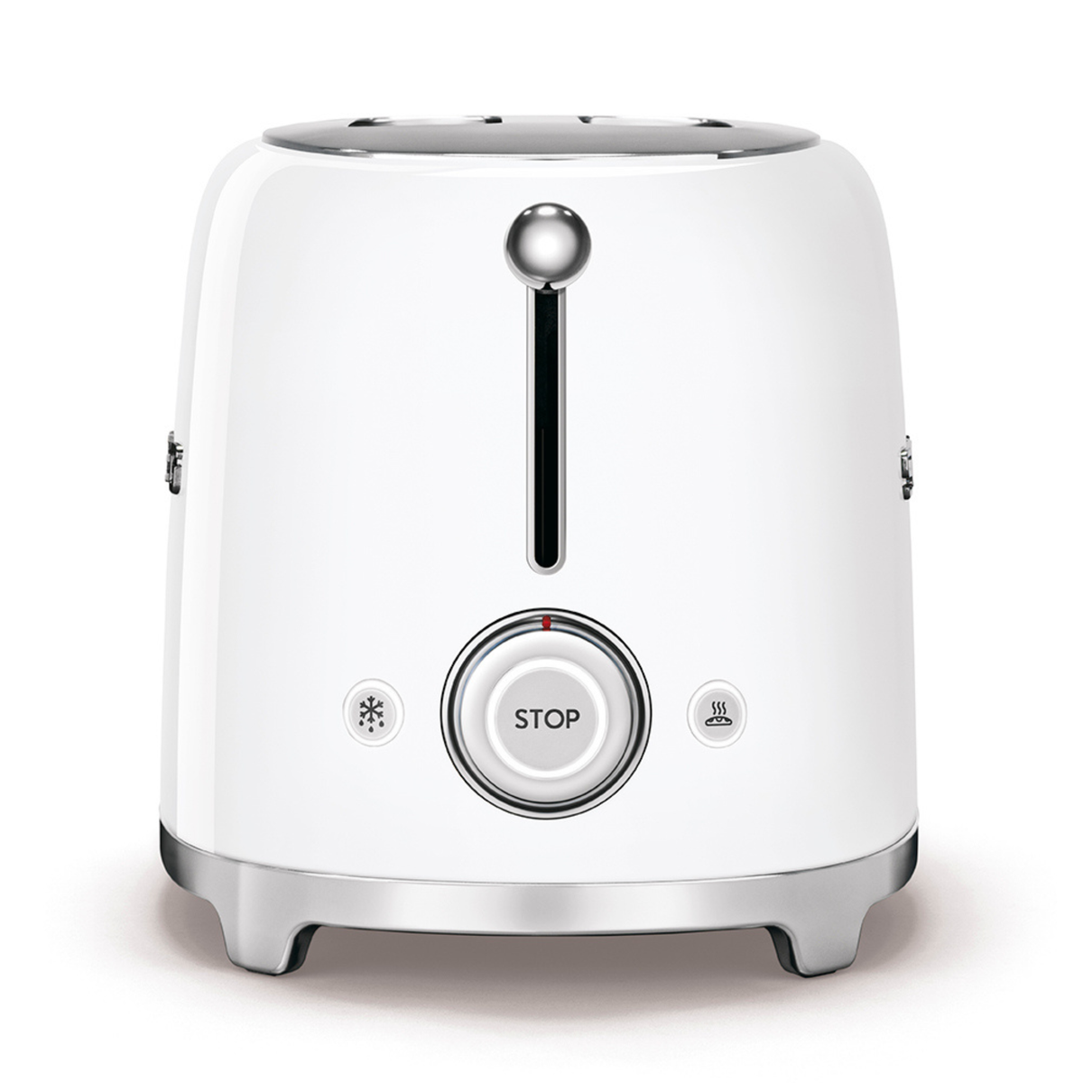 Grille-pain Deluxe 2 tranches blanc - Smeg Smeg