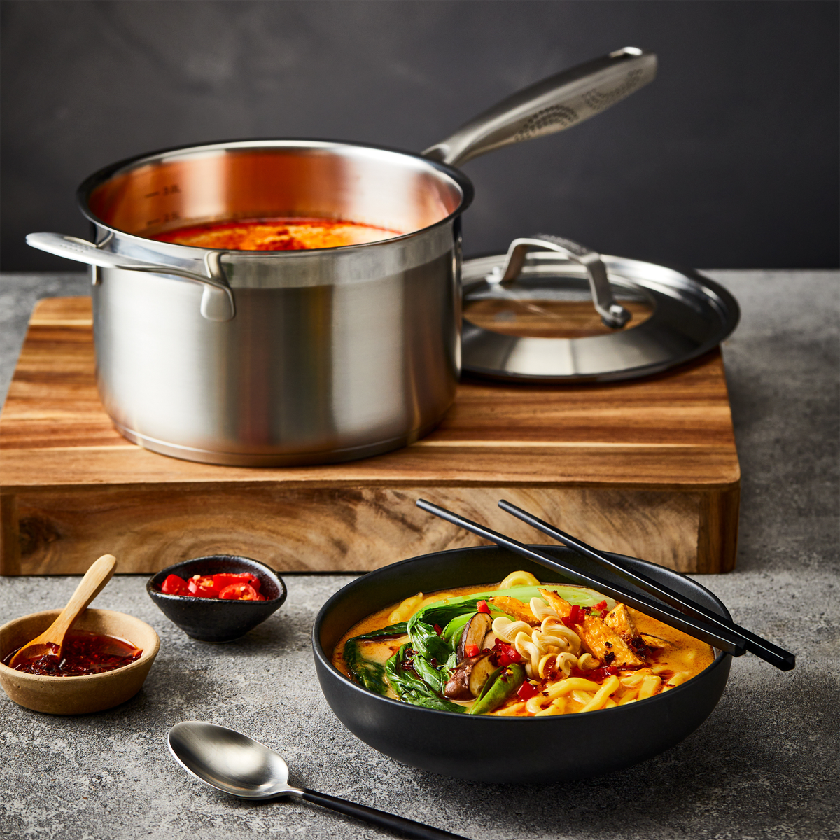 Casserole avec couvercle iD3® SS 3,5 L – Cuisine::pro® Cuisine::pro®