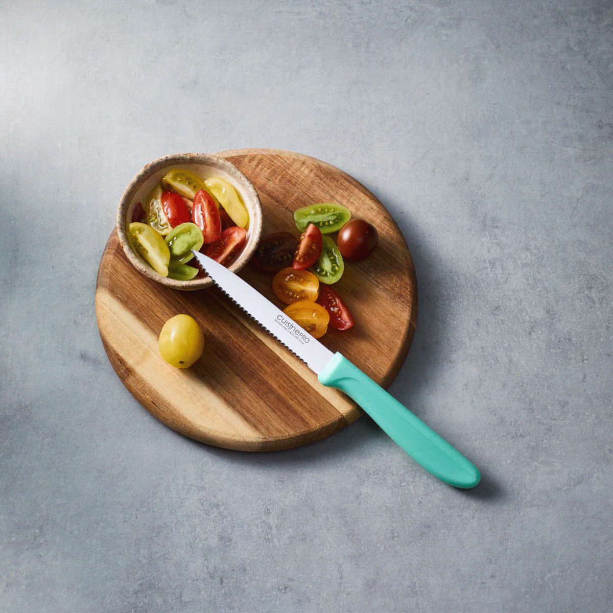 Couteau utilitaire dentelé 10 cm CLASSIC turquoise – Cuisine::pro® Cuisine::pro®
