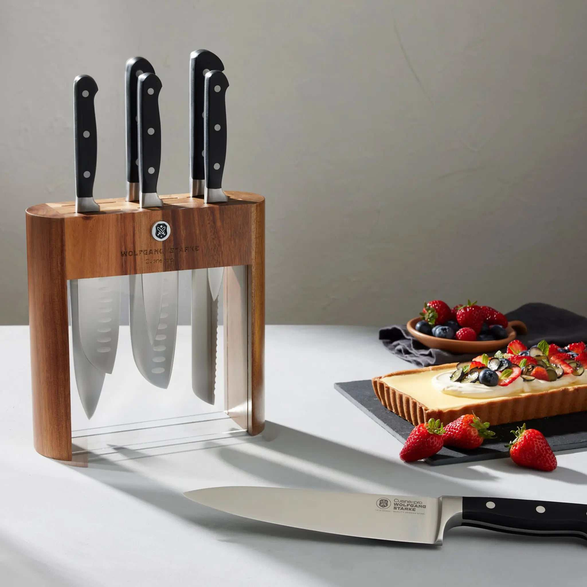 Bloc de couteaux 7 pièces Klar WOLFGANG STARKE - Cuisine::pro® Cuisine::pro®