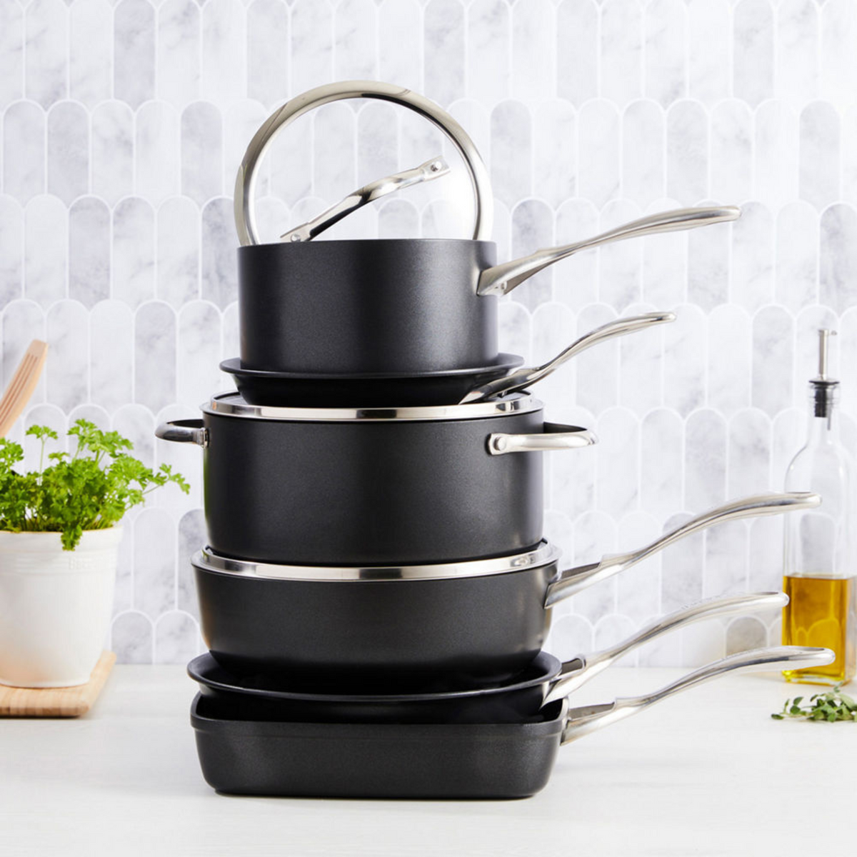 Batterie de cuisine 9 pièces iD3 - Cuisine::pro® Cuisine::pro®