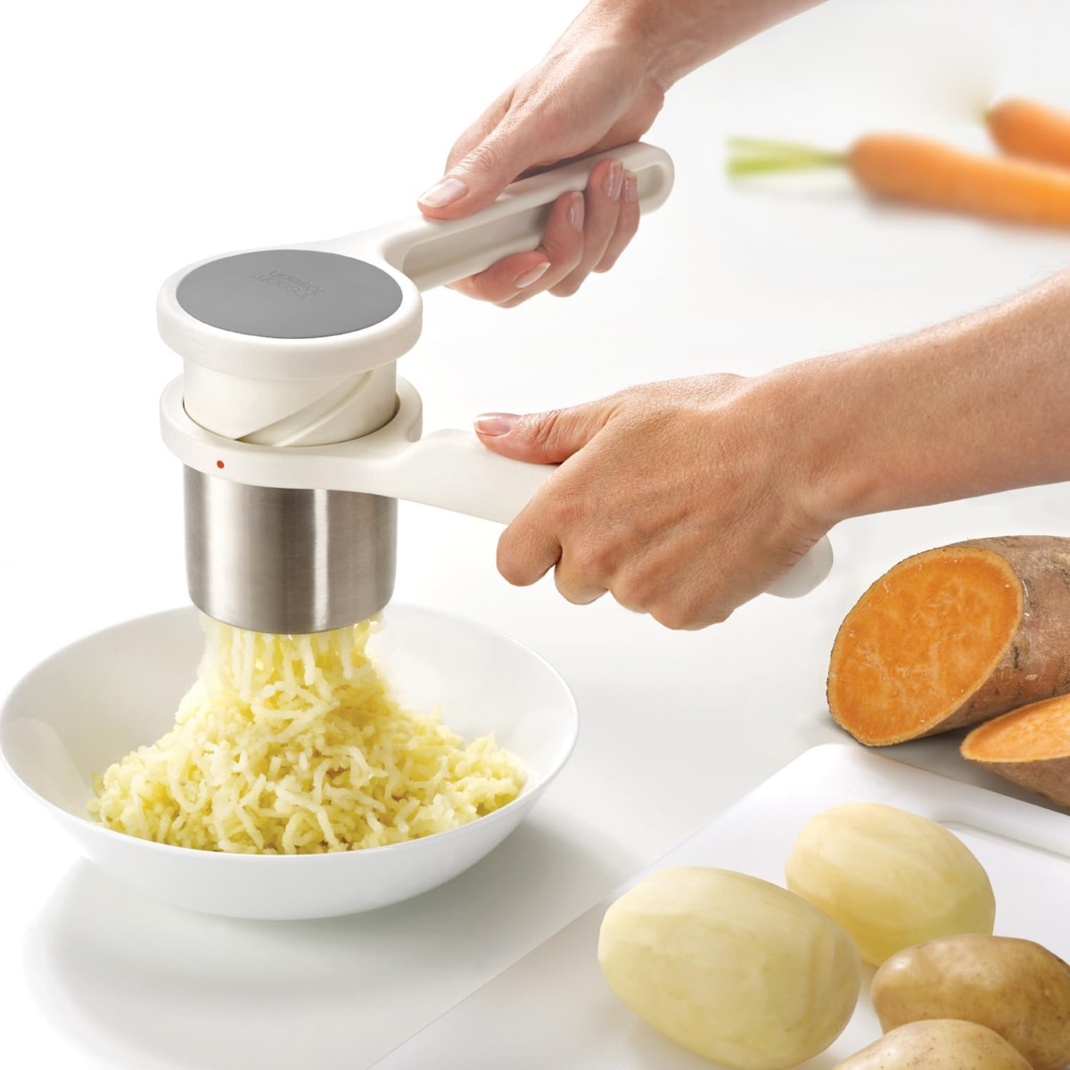 Presse-purée Helix blanc - Joseph Joseph Joseph Joseph