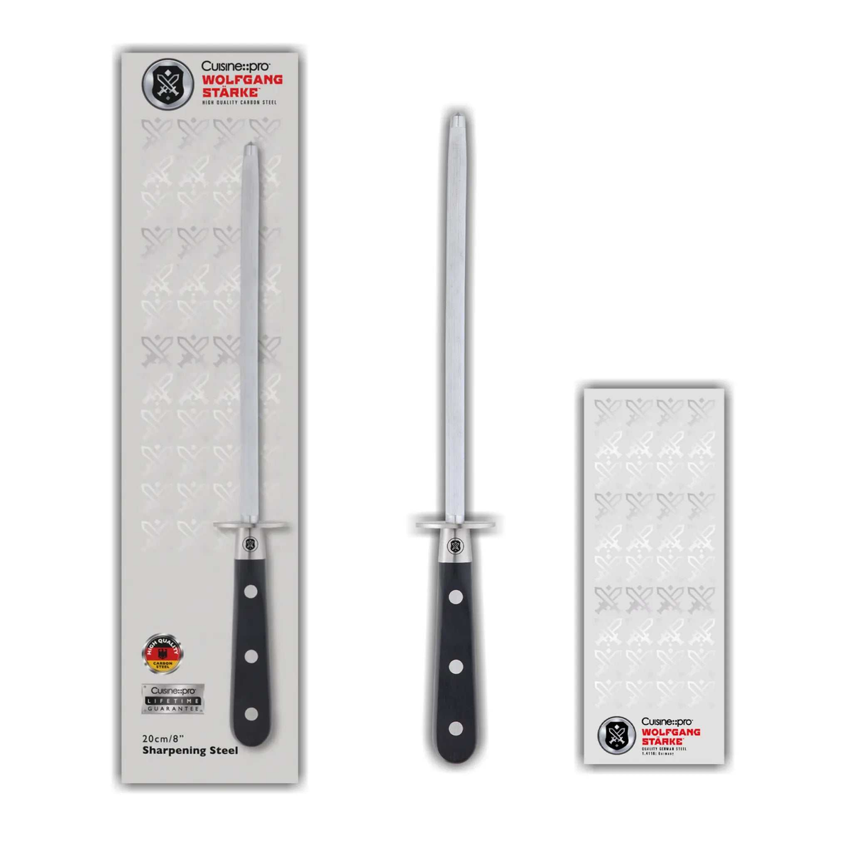 Fusil à aiguiser 20 cm WOLFGANG STARKE – Cuisine::pro® Cuisine::pro®