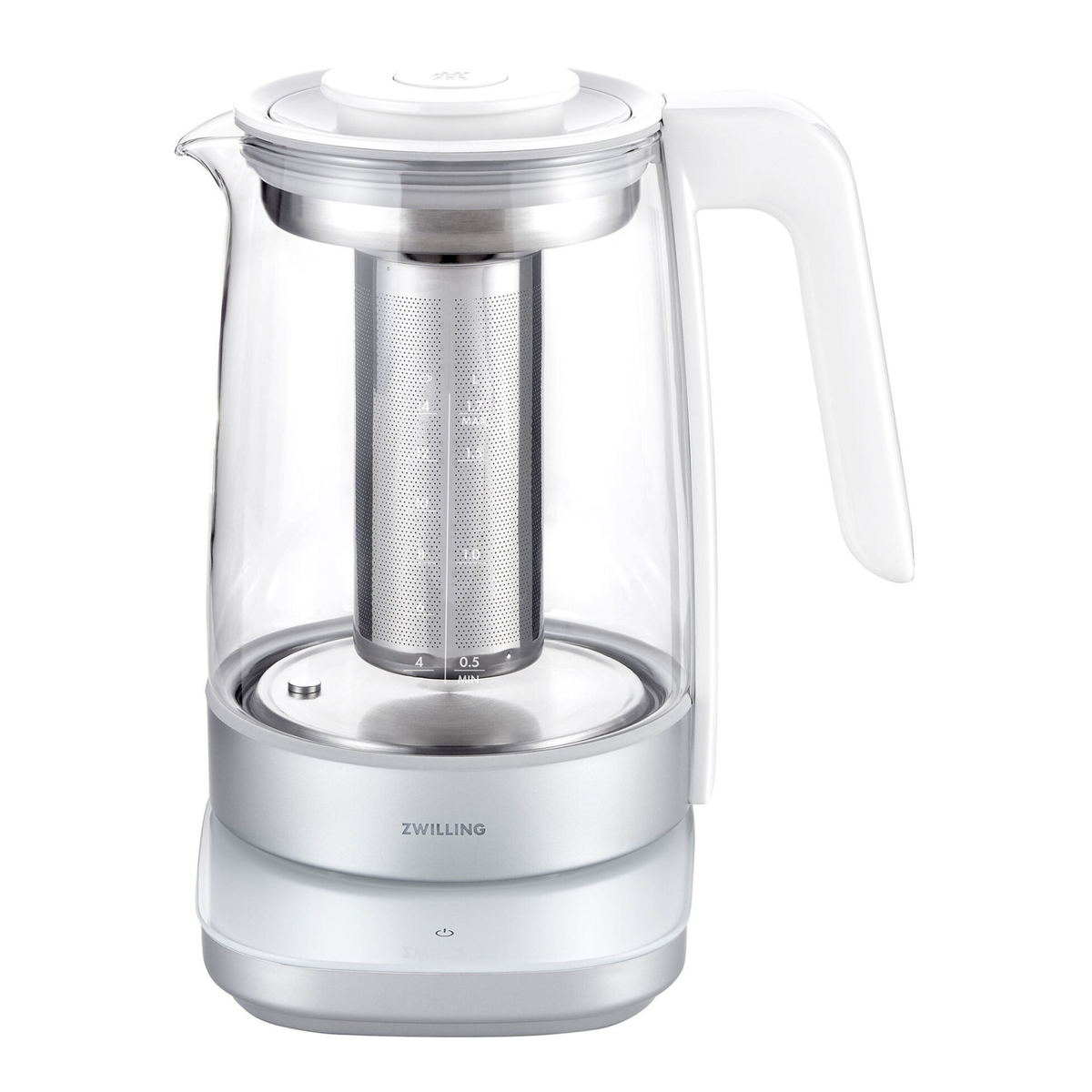 Bouilloire électrique programmable en verre Enfinigy argent 1,7 L - ZWILLING ZWILLING