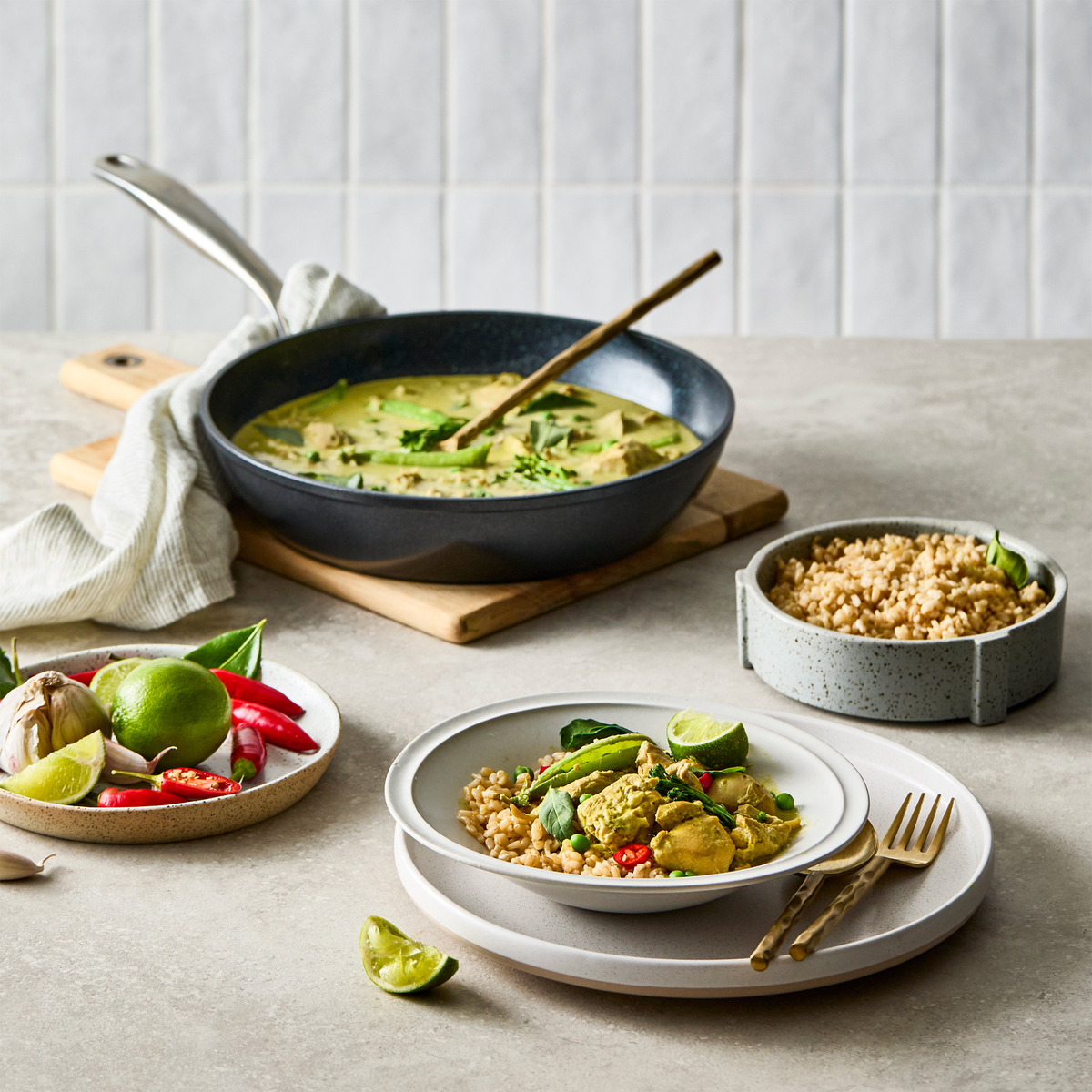 Poêle en aluminium forgé GREEN STONE™ 28 cm – Cuisine::pro® Cuisine::pro®