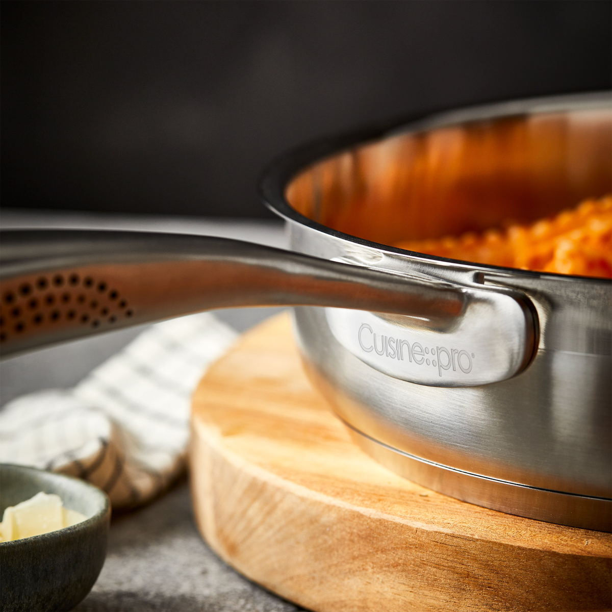 Poêle à sauter avec couvercle iD3® SS 3,3 L – Cuisine::pro® Cuisine::pro®