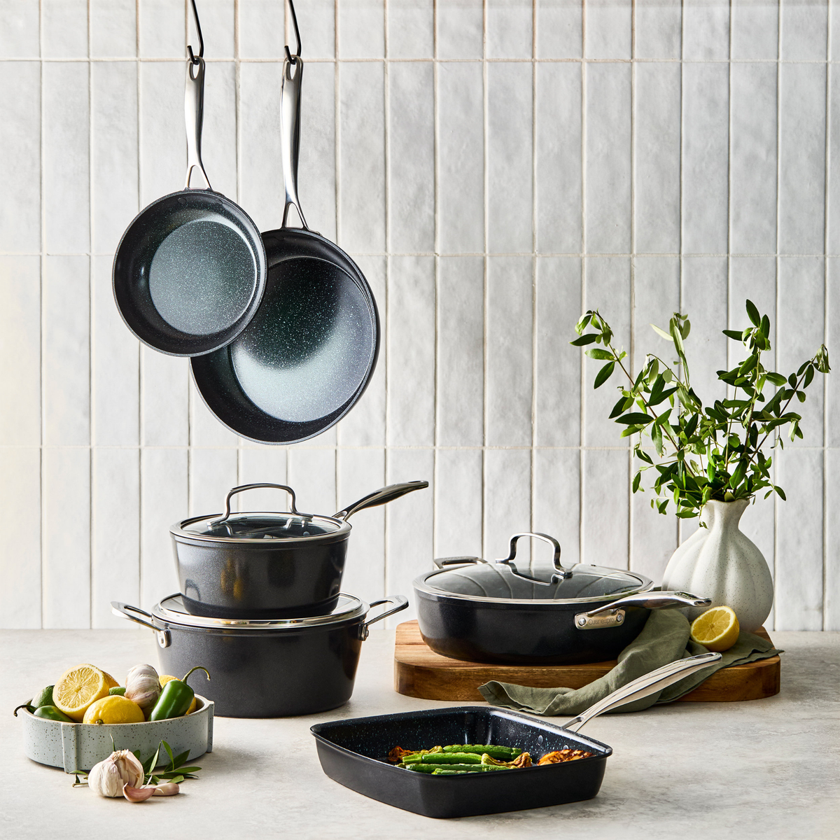 Batterie de cuisine 9 pièces GREEN STONE™ – Cuisine::pro® Cuisine::pro®