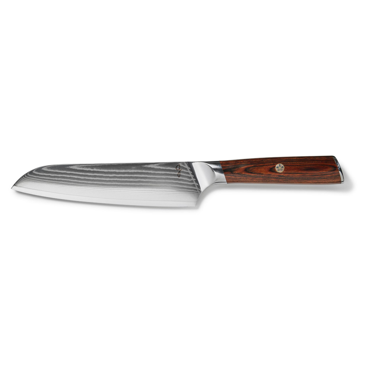 Santoku knife damascus steel 7" – Starfrit