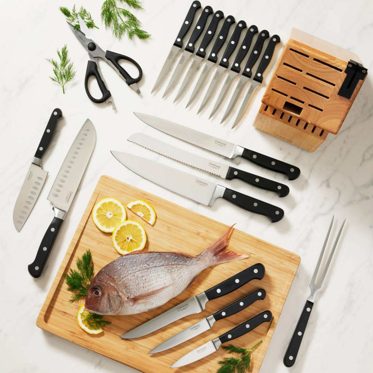 Bloc de couteaux SABRE™ 20 pièces - Cuisine::pro® Cuisine::pro®