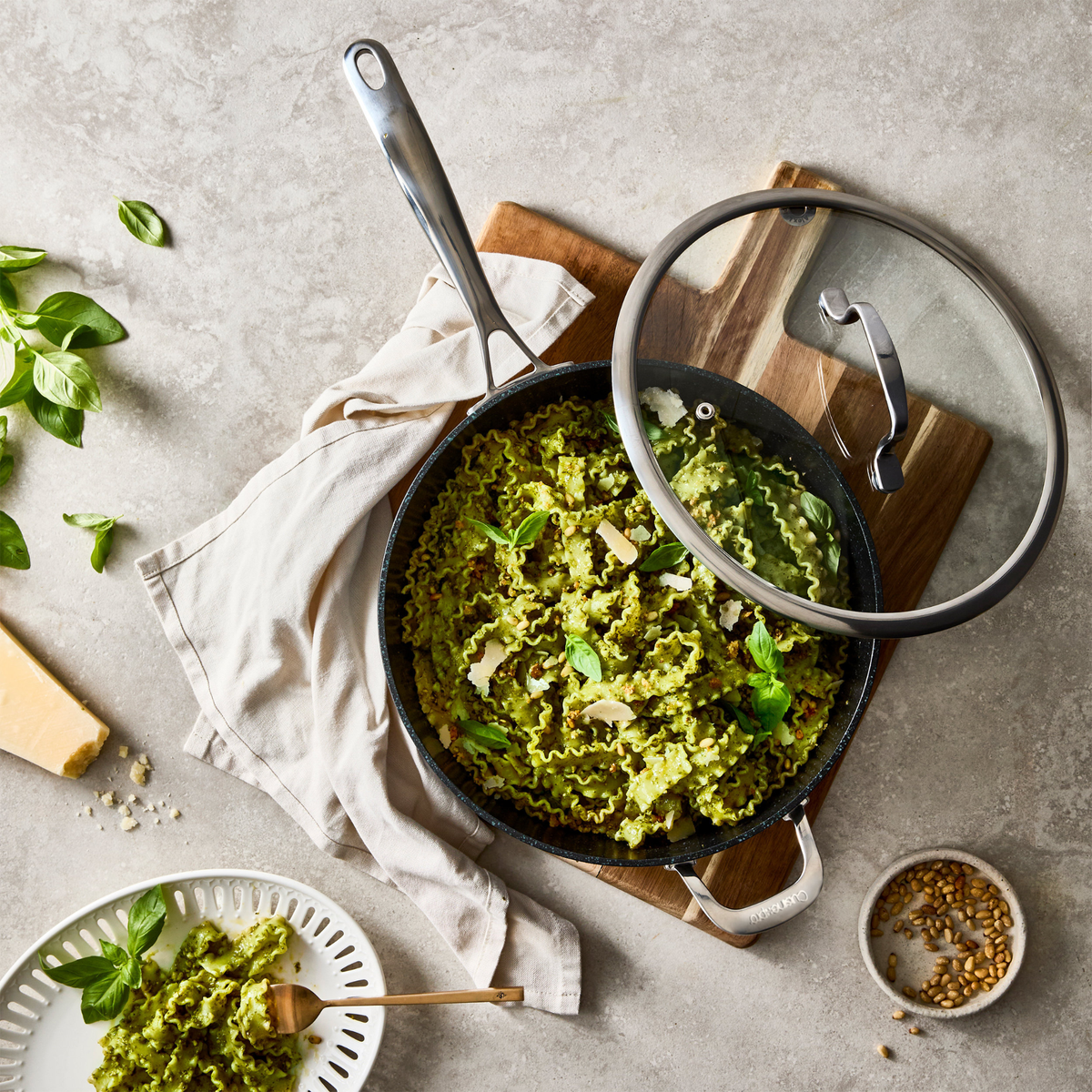 Poêle de chef en aluminium forgé avec couvercle GREEN STONE™ 28 cm – Cuisine::pro® Cuisine::pro®
