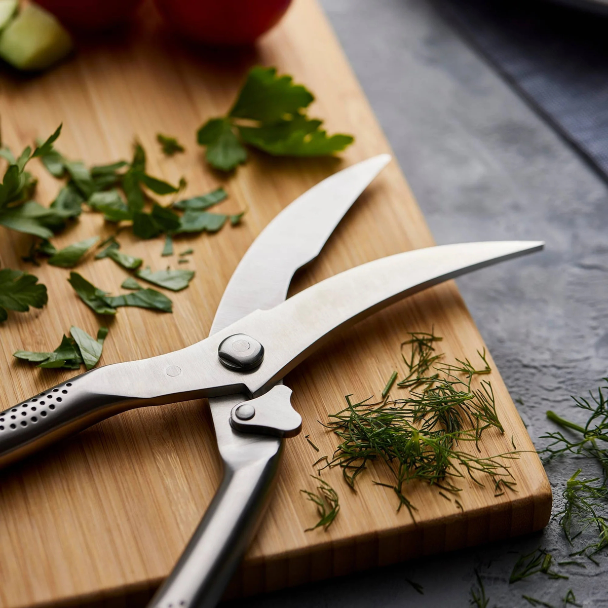 détail des lames des ciseaux de cuisine Cuisine::pro®