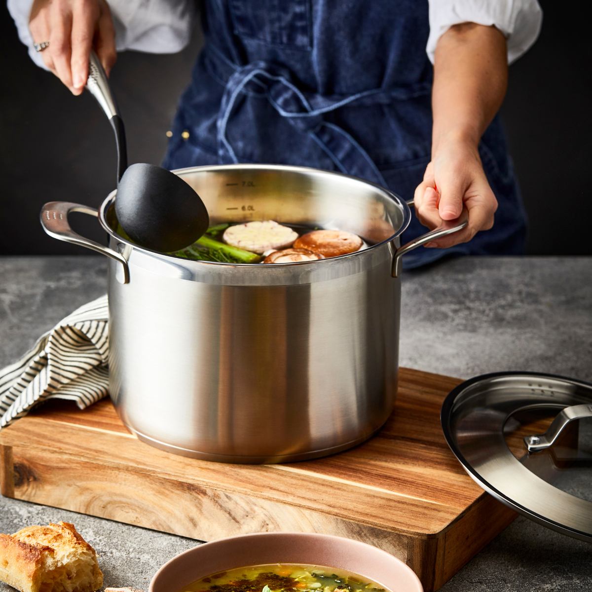 Faitout avec couvercle iD3® SS 7,2 L – Cuisine::pro® Cuisine::pro®