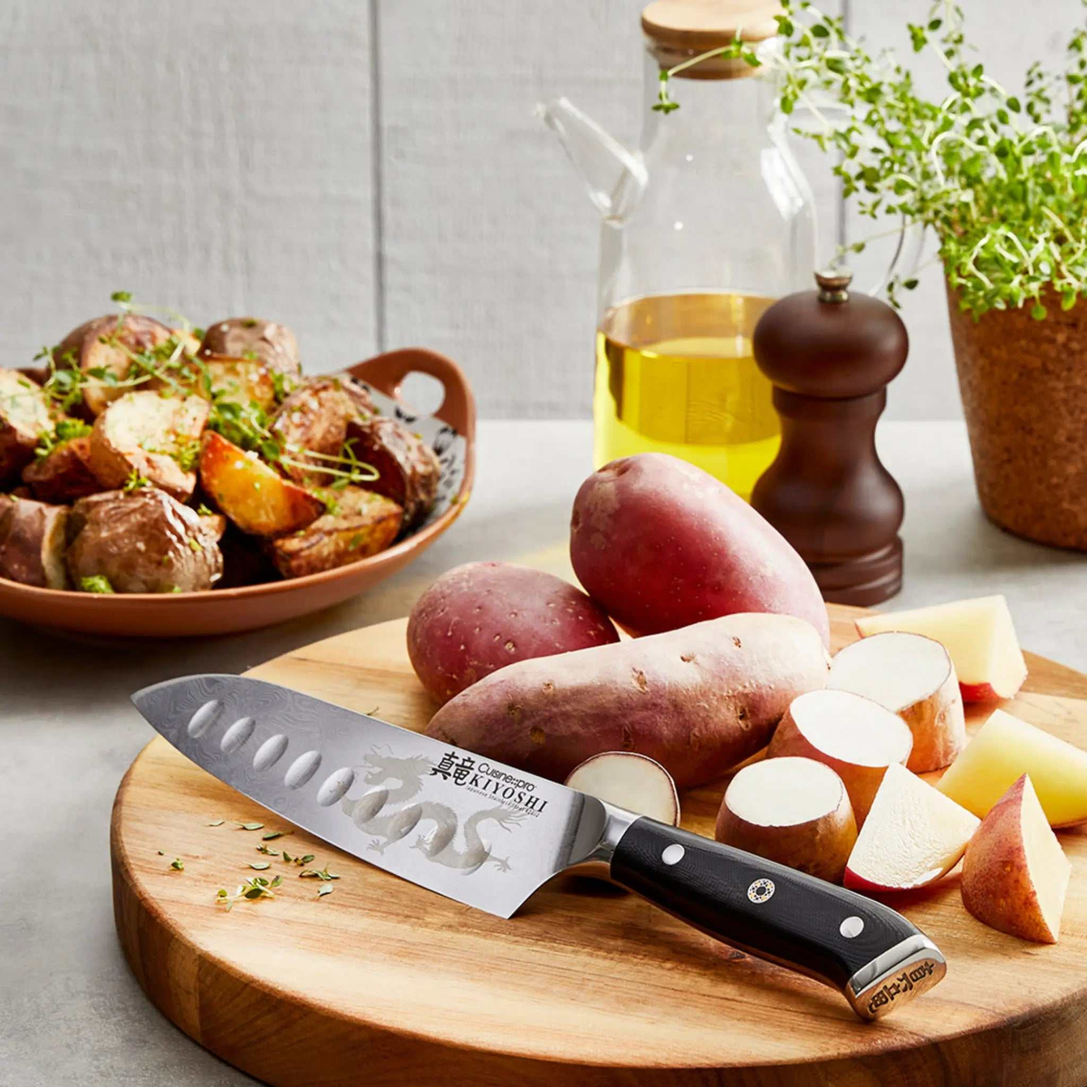 Couteau Santoku 16.5 cm KIYOSHI® – Cuisine::pro® Cuisine::pro®