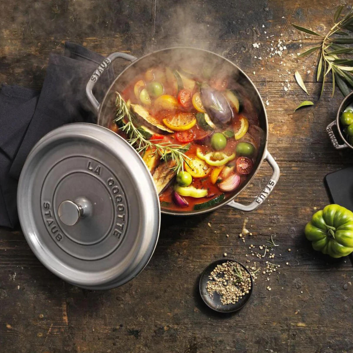 cocotte ronde utilisation cuisson mijotée
