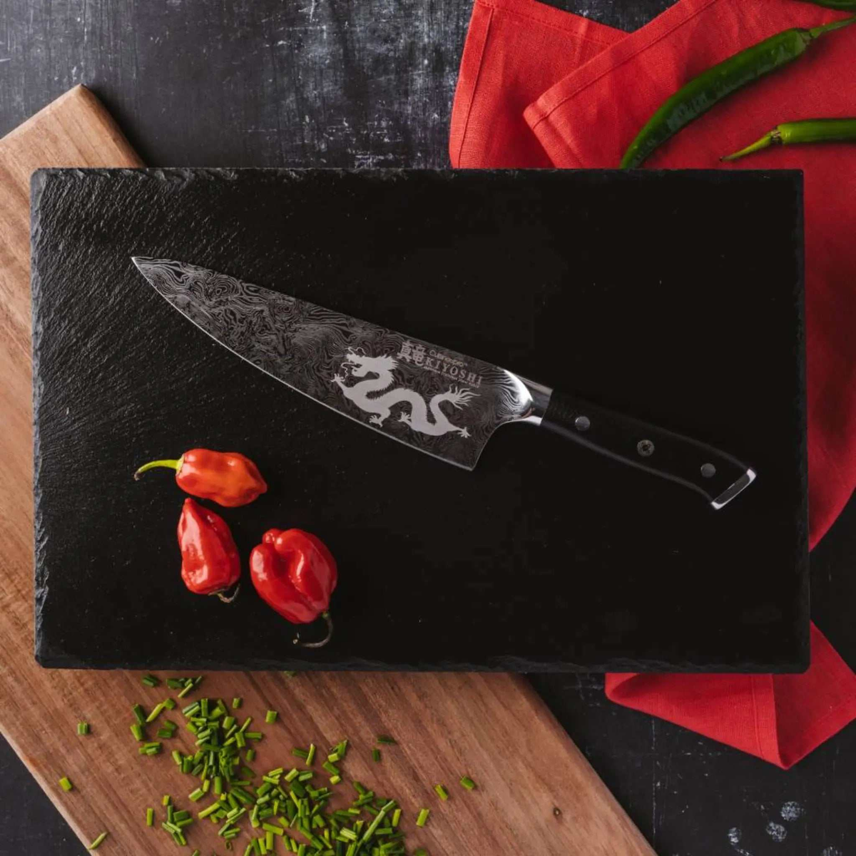 Couteau de chef 20 cm KIYOSHI® – Cuisine::pro® Cuisine::pro®