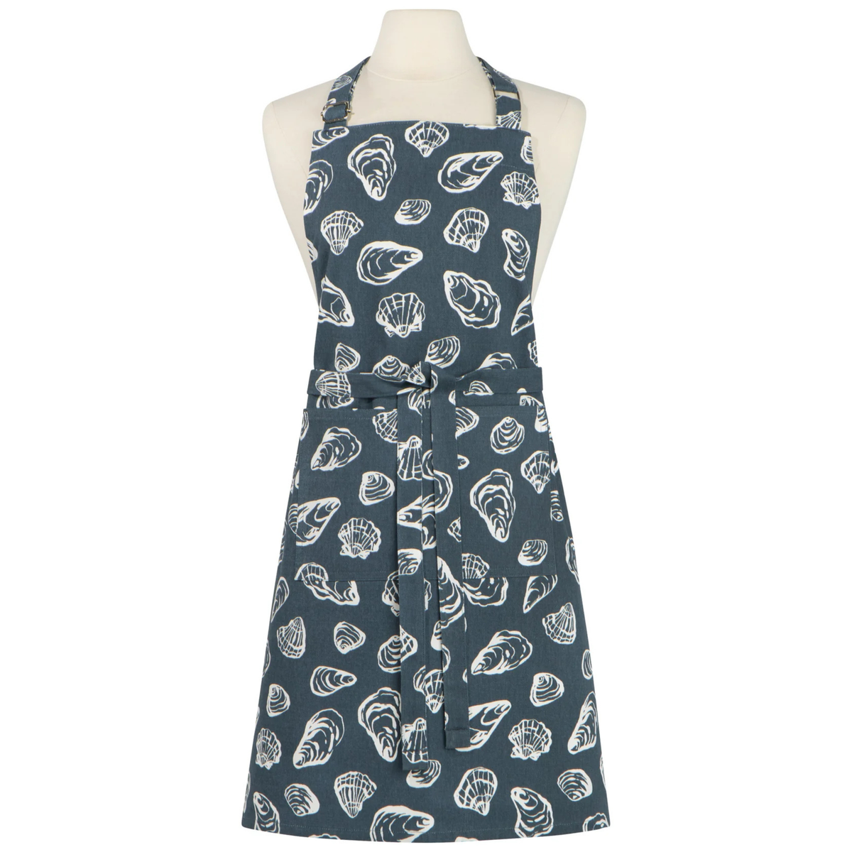Tablier de chef en coton motif fruits de mer - Danica Danica