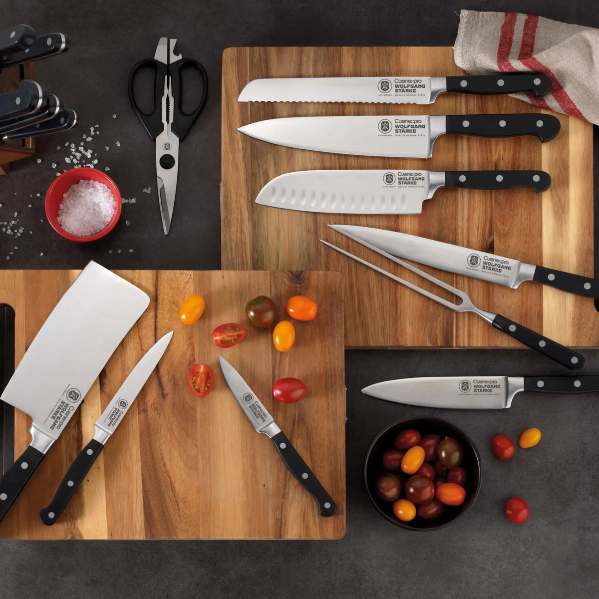 Couteau Santoku 14 cm WOLFGANG STARKE – Cuisine::pro® Cuisine::pro®