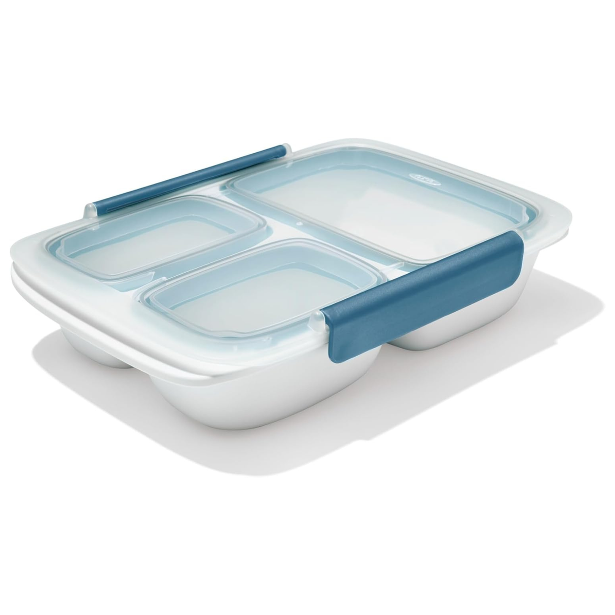 Contenant repas compartimenté Prep & Go bleu Ocean 1 L – OXO