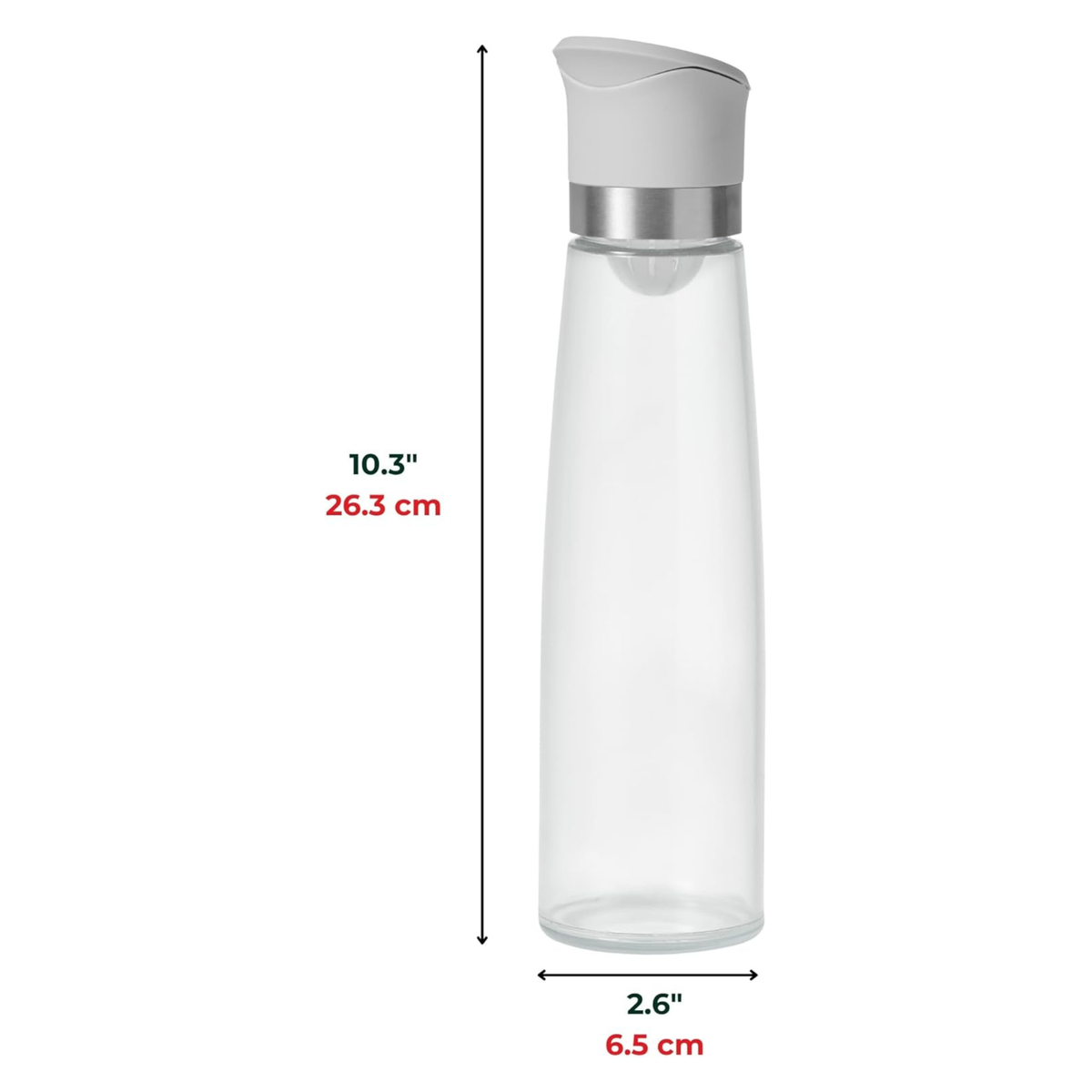 Distributeur d’huile en verre avec bec auto basculant 500 ml – Starfrit