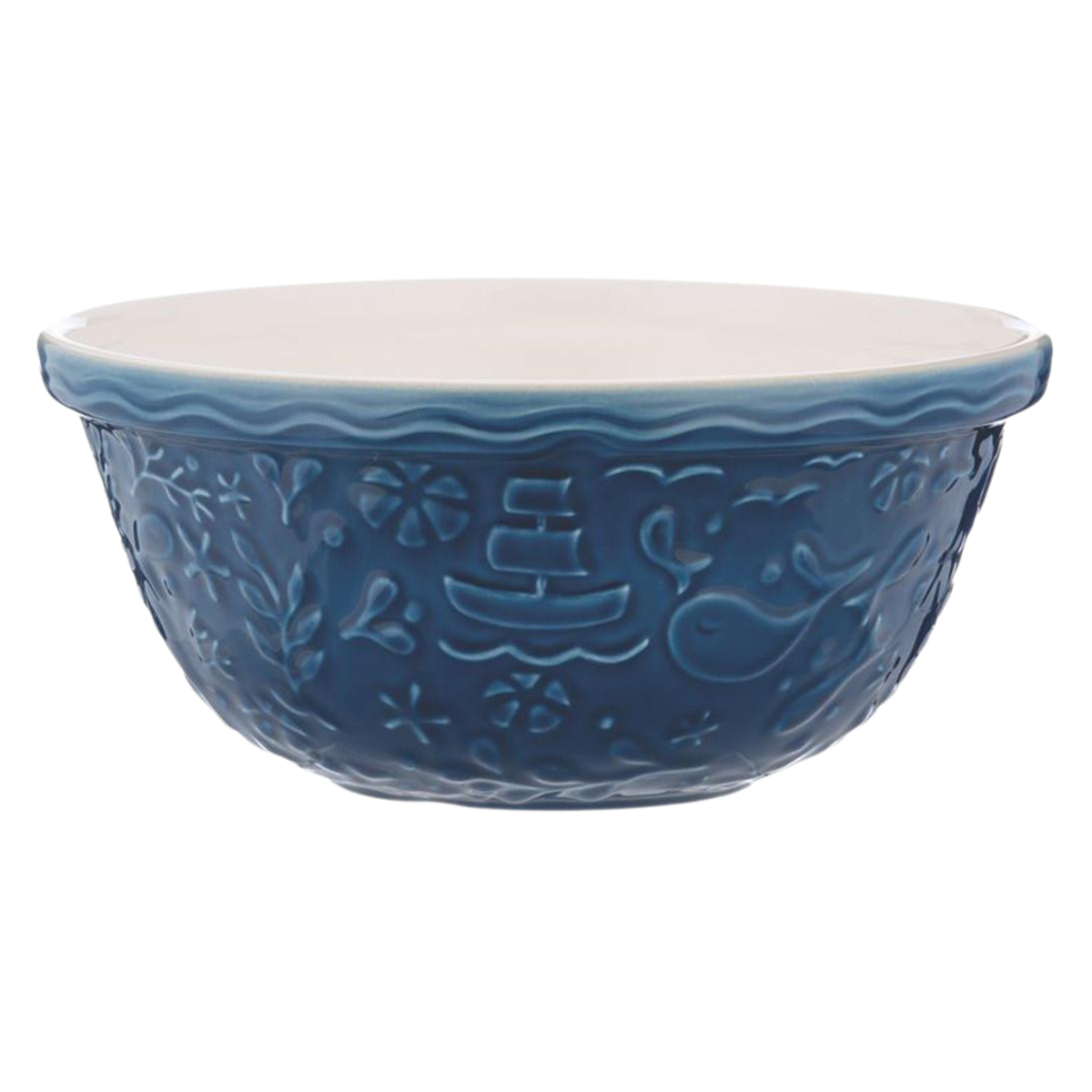 Bol à mélanger en grès Nautical Boat bleu marine 4 L – Mason Cash