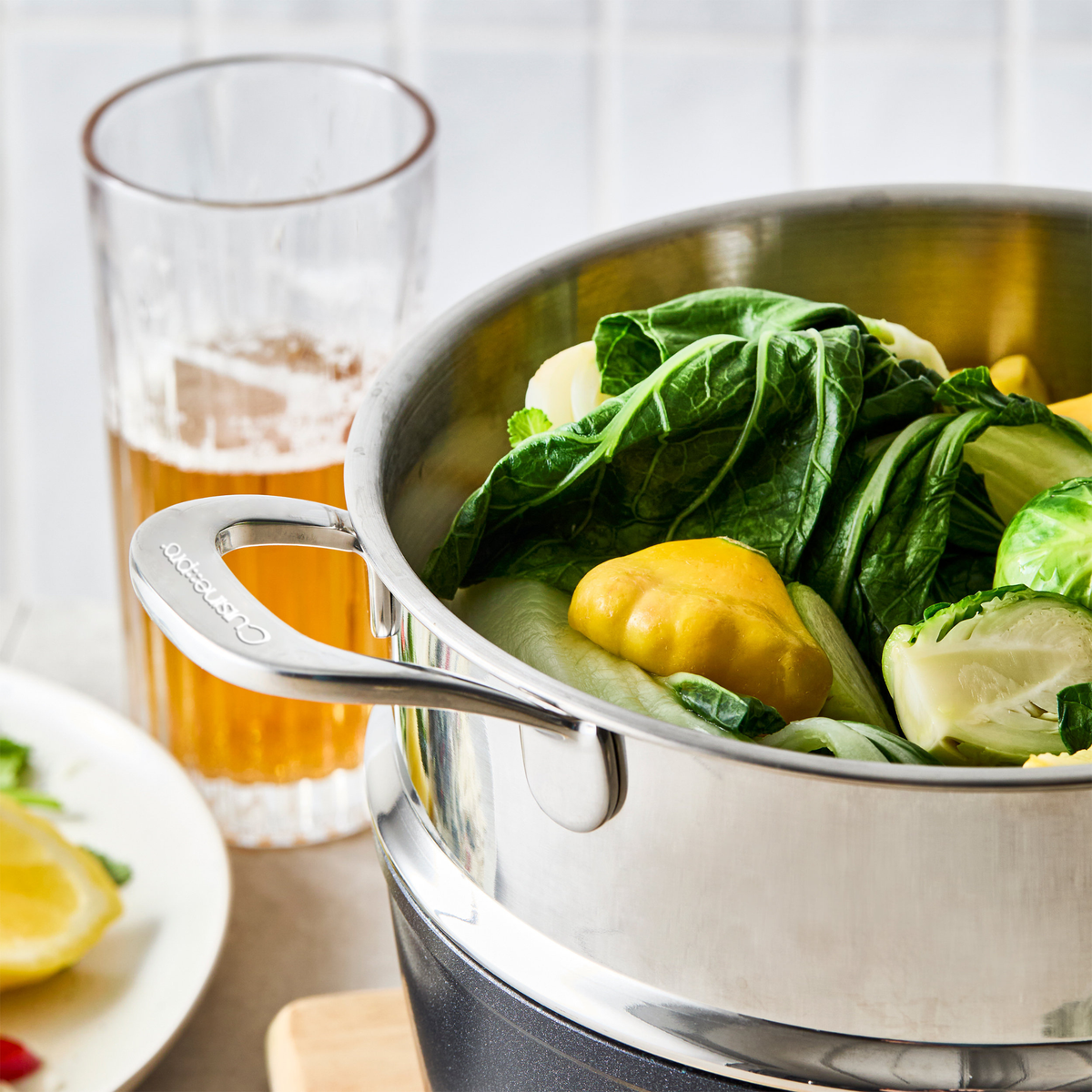 Casserole avec panier vapeur et couvercle GREEN STONE™ 20 cm – Cuisine::pro® Cuisine::pro®
