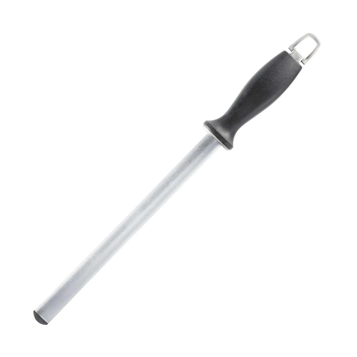 Fusil d’aiguisage Damashiro® en acier inoxydable avec surface diamantée pour couteaux de cuisine
