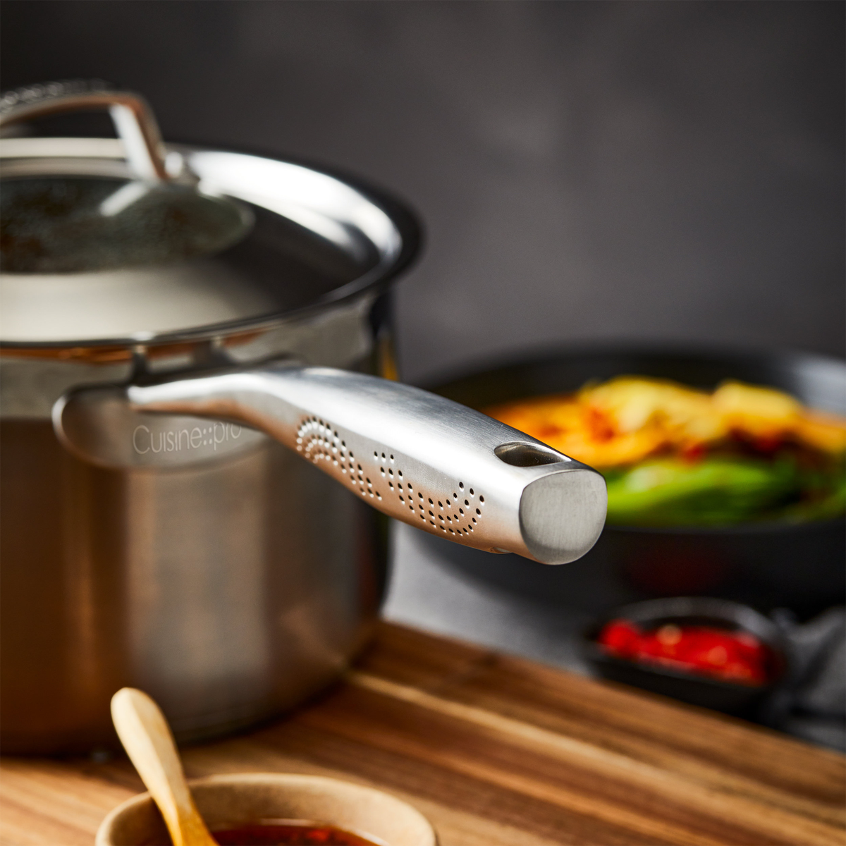 Casserole avec couvercle iD3® SS 3,5 L – Cuisine::pro® Cuisine::pro®