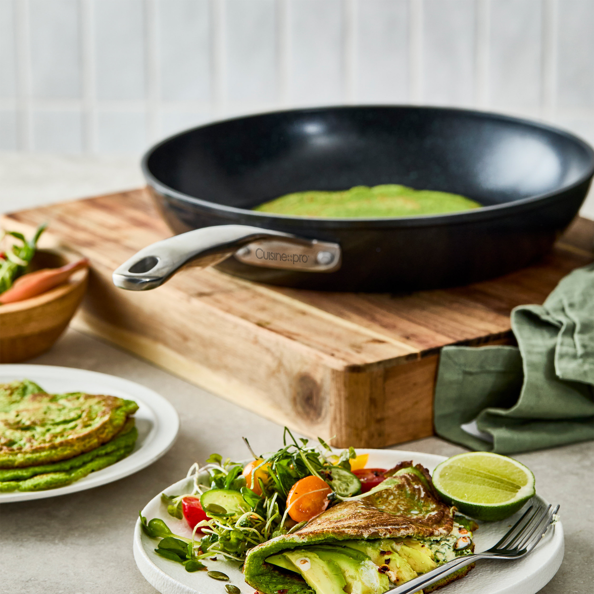 Poêle en aluminium forgé GREEN STONE™ 26 cm – Cuisine::pro® Cuisine::pro®