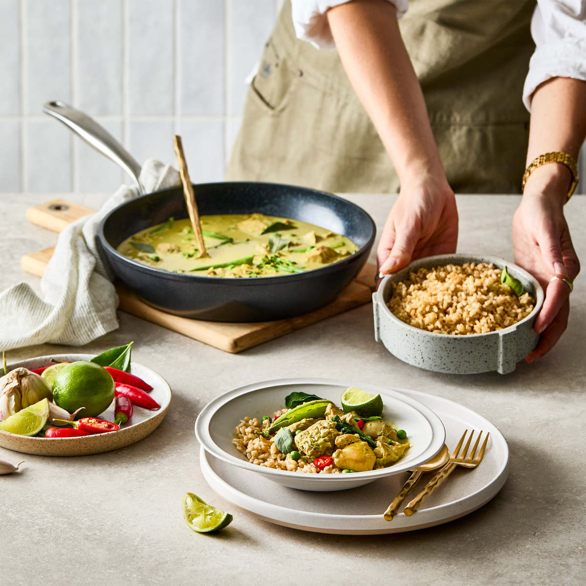 Poêle en aluminium forgé GREEN STONE™ 28 cm – Cuisine::pro® Cuisine::pro®